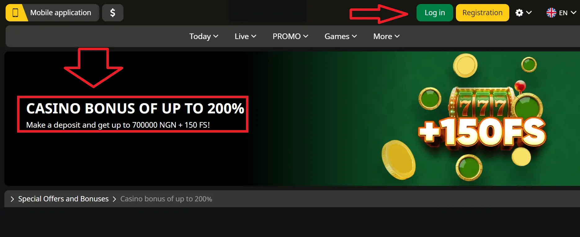 Registration Bonus for New Players Registration Bonus for New Players